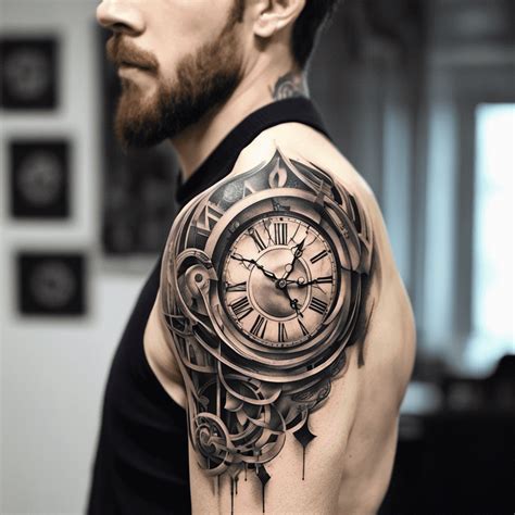 clock tattoo designs